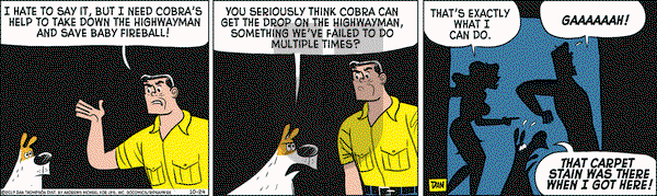 Rip Haywire on Tuesday October 24, 2017 Comic Strip