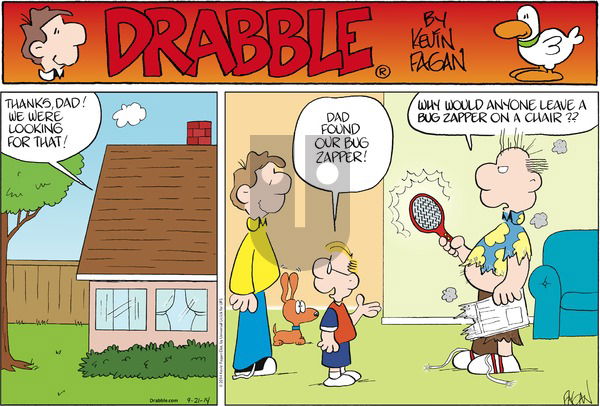Drabble on Sunday September 21, 2014 Comic Strip