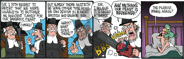 Monty on Wednesday November 26, 2014 Comic Strip