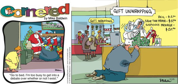 Cornered on Sunday December 25, 2016 Comic Strip