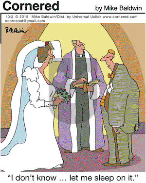 Cornered on Saturday October 3, 2015 Comic Strip