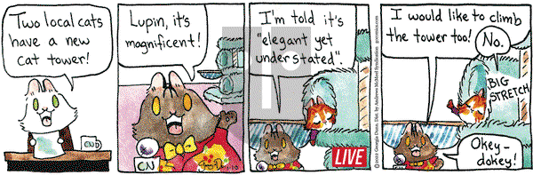 Breaking Cat News - Monday January 10, 2022 Comic Strip