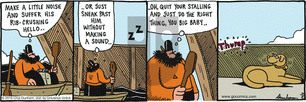 Overboard on Monday October 3, 2016 Comic Strip