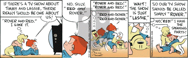 Red and Rover on Saturday December 7, 2019 Comic Strip