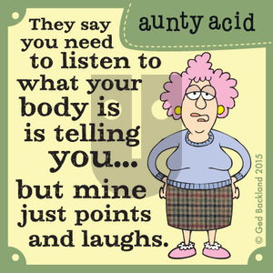 Aunty Acid on Tuesday March 31, 2015 Comic Strip