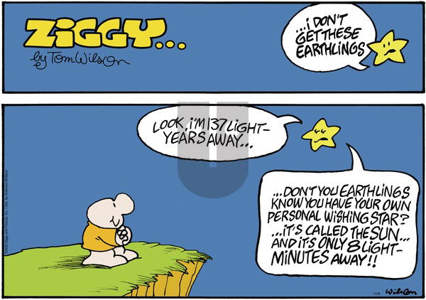 Ziggy on Sunday November 8, 2020 Comic Strip