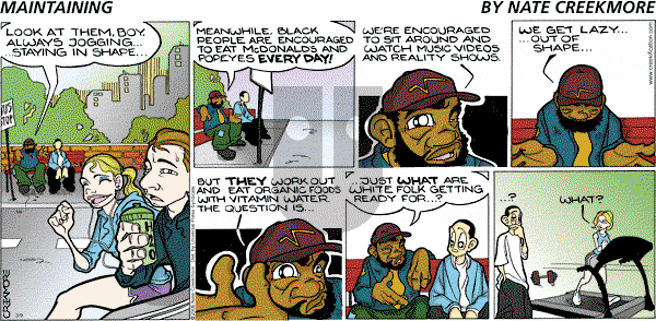 Maintaining on Sunday March 9, 2008 Comic Strip