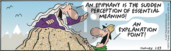 Frank and Ernest - Wednesday January 23, 2013 Comic Strip