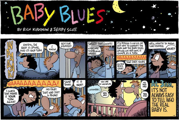 Baby Blues on Saturday April 10, 2004 Comic Strip