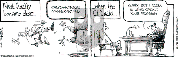 Non Sequitur on Saturday October 5, 2002 Comic Strip