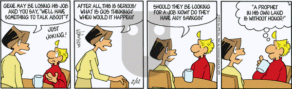 Arlo and Janis on Wednesday February 12, 2014 Comic Strip