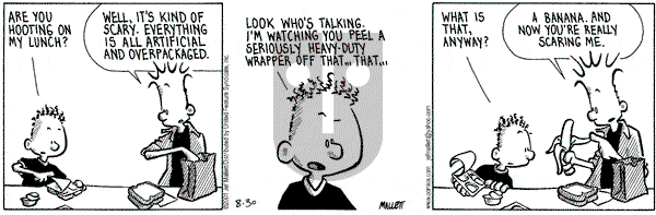 Frazz on Thursday August 30, 2001 Comic Strip