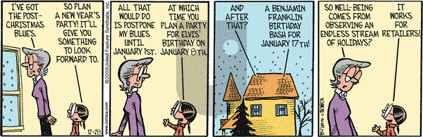 Grand Avenue on Monday December 28, 2009 Comic Strip