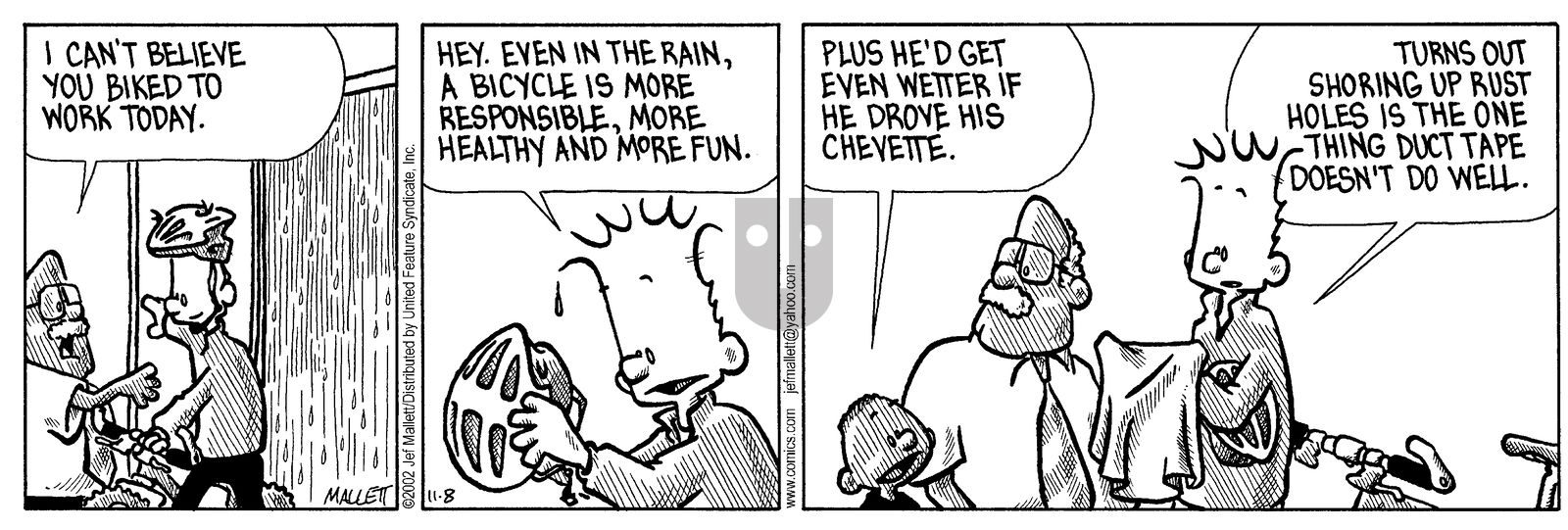 Frazz - Friday November 8, 2002 Comic Strip