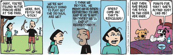 Pooch Cafe on Saturday June 25, 2016 Comic Strip