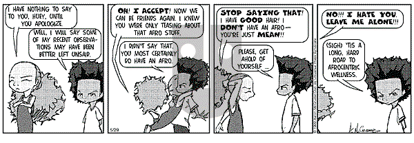 The Boondocks on Saturday December 30, 2006 Comic Strip