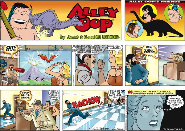 Alley Oop on Sunday December 7, 2014 Comic Strip