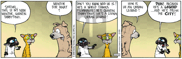 Get Fuzzy on Monday February 20, 2006 Comic Strip