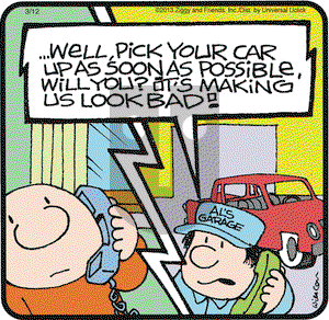 Ziggy on Tuesday March 12, 2013 Comic Strip