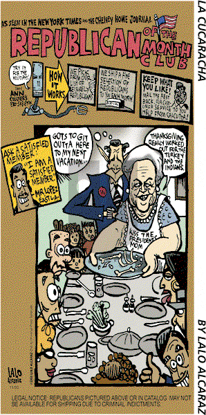 La Cucaracha on Sunday November 20, 2005 Comic Strip