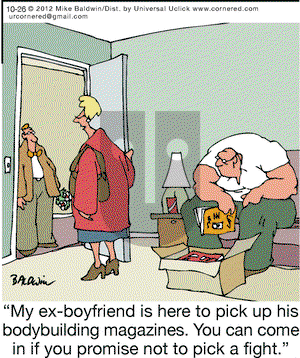Cornered on Friday October 26, 2012 Comic Strip