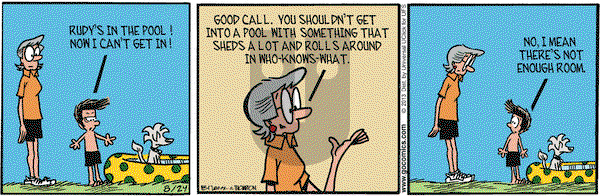 Grand Avenue on Wednesday August 24, 2016 Comic Strip