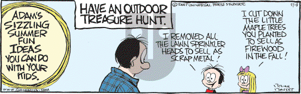 Adam@Home on Wednesday July 18, 2007 Comic Strip