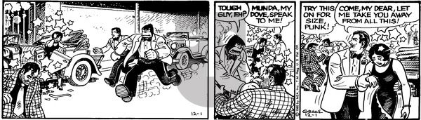 Alley Oop on Monday December 1, 1980 Comic Strip