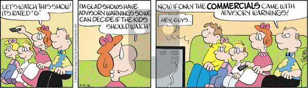 Drabble on Wednesday March 2, 2016 Comic Strip