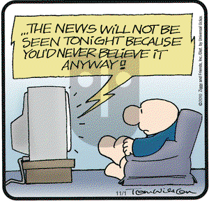 Ziggy on Monday November 1, 2010 Comic Strip