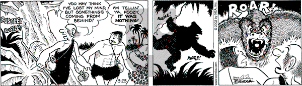 Alley Oop on Monday March 25, 2002 Comic Strip