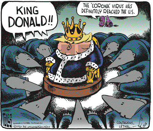 Tom Toles on Friday January 24, 2020 Comic Strip