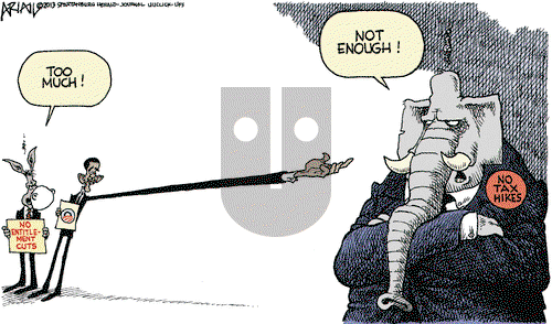 Robert Ariail on Tuesday April 16, 2013 Comic Strip