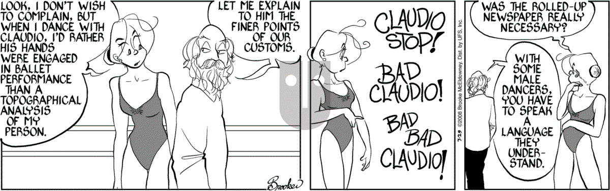 9 Chickweed Lane - Tuesday July 29, 2008 Comic Strip