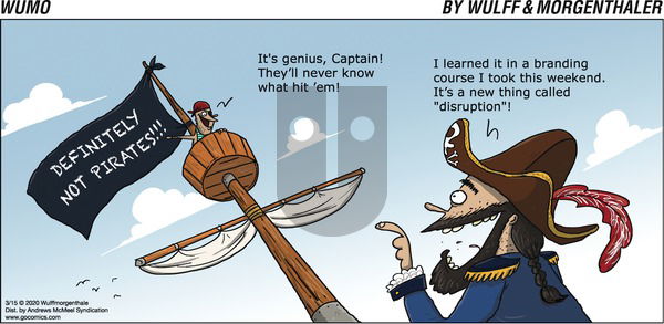 WuMo on Sunday March 15, 2020 Comic Strip