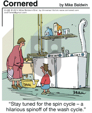Cornered on Thursday November 20, 2014 Comic Strip