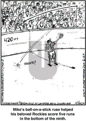 Close to Home on Tuesday June 24, 2008 Comic Strip