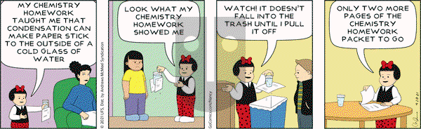 Nancy on Wednesday April 28, 2021 Comic Strip