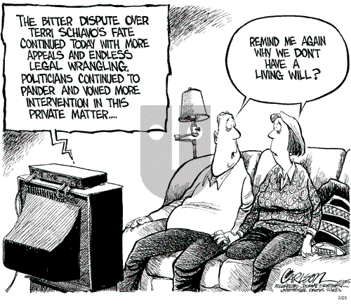 Stuart Carlson on Wednesday March 23, 2005 Comic Strip