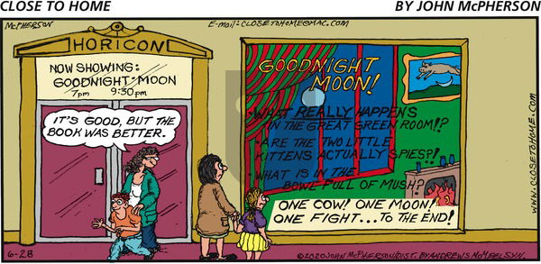 Close to Home - Sunday June 28, 2020 Comic Strip