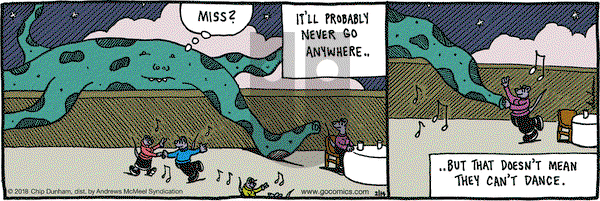 Overboard on Wednesday February 14, 2018 Comic Strip