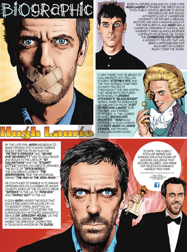 Biographic on Sunday April 24, 2011 Comic Strip