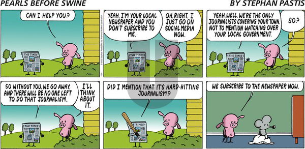 Pearls Before Swine - Sunday December 4, 2022 Comic Strip