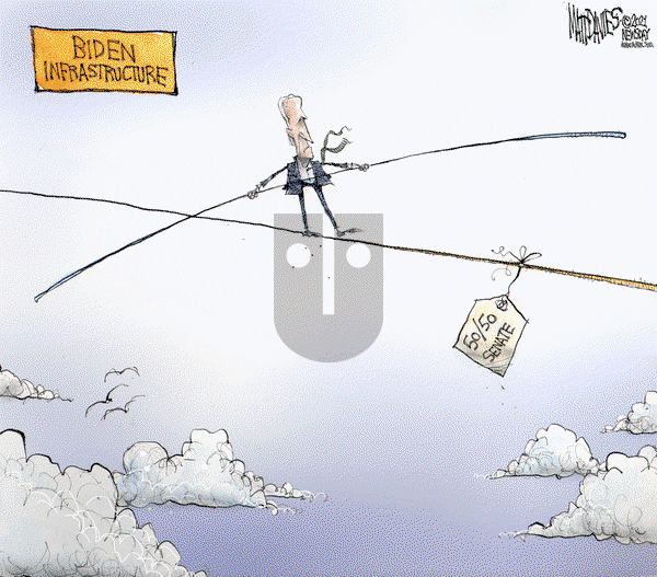Matt Davies on Friday April 30, 2021 Comic Strip