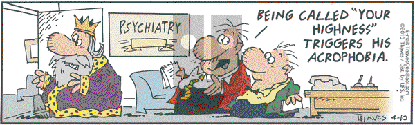 Frank and Ernest - Saturday April 10, 2010 Comic Strip
