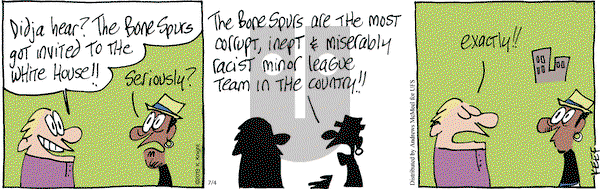 The Knight Life on Thursday July 4, 2019 Comic Strip