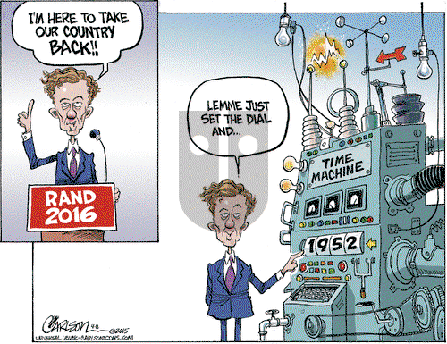 Stuart Carlson on Wednesday April 8, 2015 Comic Strip