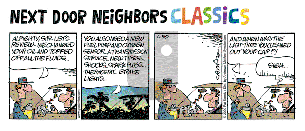 Next Door Neighbors - Saturday March 29, 2025 Comic Strip