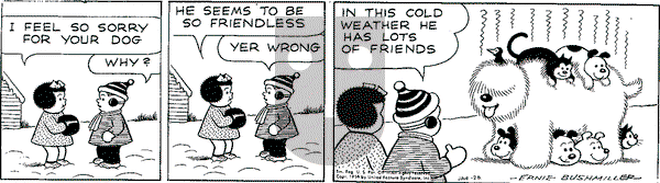 Nancy Classics on Monday February 10, 2025 Comic Strip