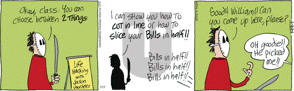 The Knight Life on Thursday February 25, 2016 Comic Strip